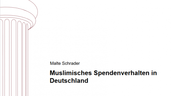 2.Teil: Muslimisches Spendenverhalten in Deutschland