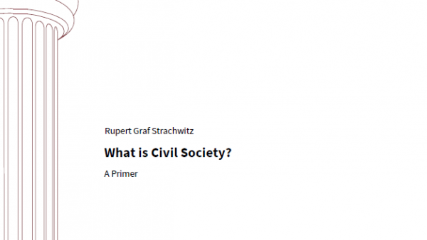 OP 140 „Basiswissen Zivilgesellschaft“ jetzt auf Englisch: What is Civil Society? A Primer
