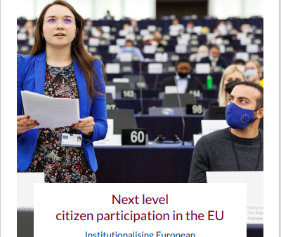 New Bertelsmann Foundation study on the institutionalisation of European Citizens’ Assemblies