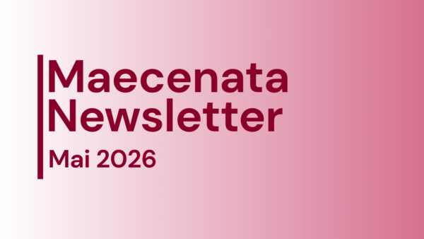 Der Maecenata Newsletter im Mai
