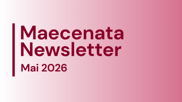 Der Maecenata Newsletter im Mai